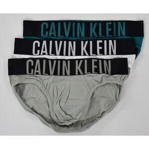 Men's Calvin Klein 3 Pack Intense Power Stretch Hip Brief  NB2595 924 2XL